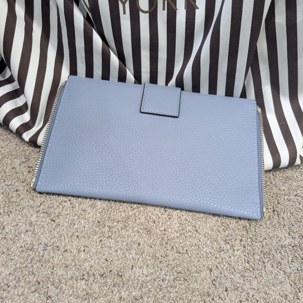 Henri Bendel Light Blue Satchel Bag - Picture 4 of 12